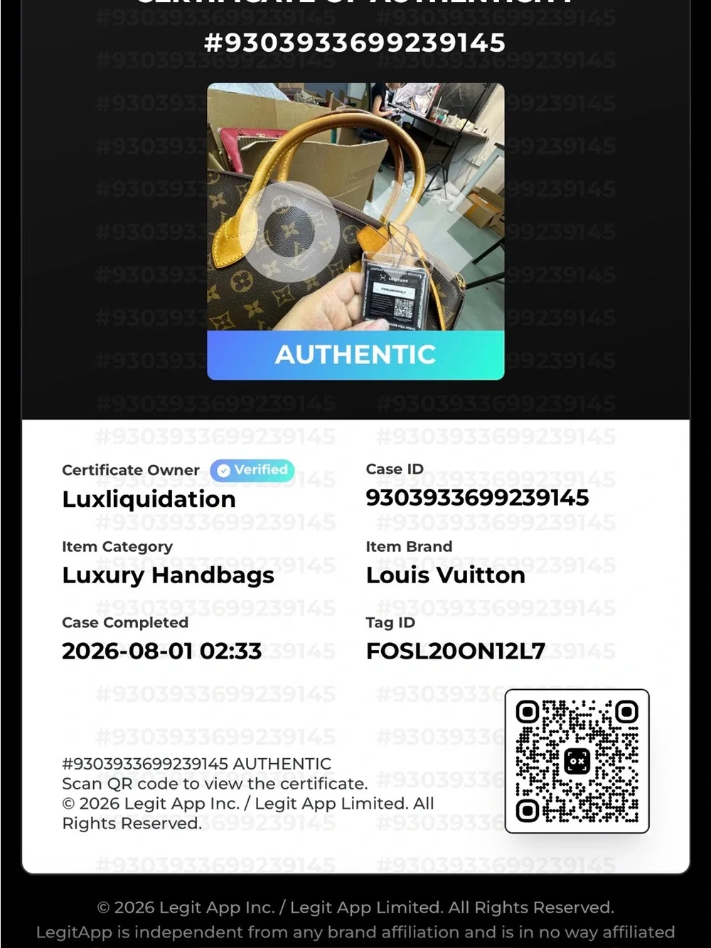 Louis Vuitton Monogram Lockit